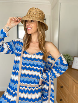 Malaga Háromrészes Horgolt Szett