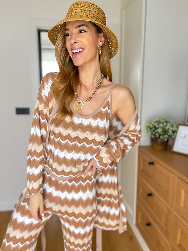 Malaga Háromrészes Horgolt Szett