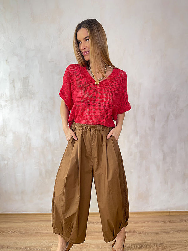 Naan Kőmosott Horgolt Felső Prémium