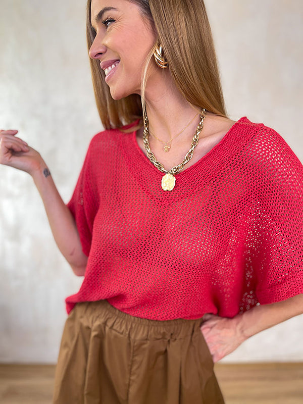 Naan Kőmosott Horgolt Felső Prémium