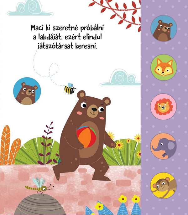 Hangos cimborák - Maci és barátai könyv