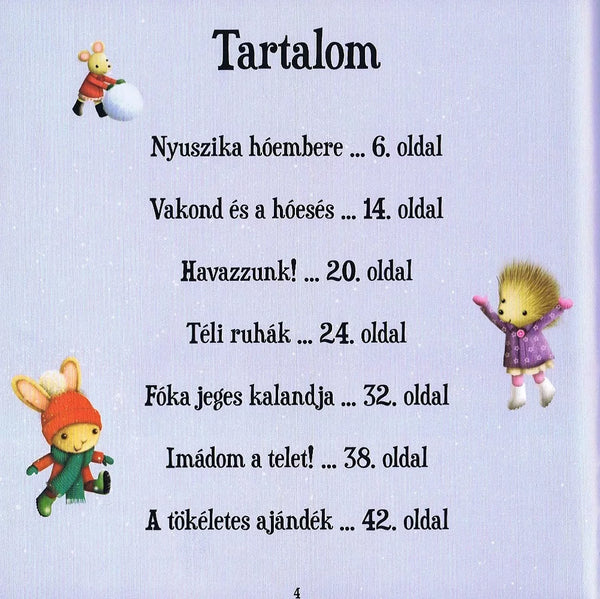 Hóember a baràtom mesekönyv