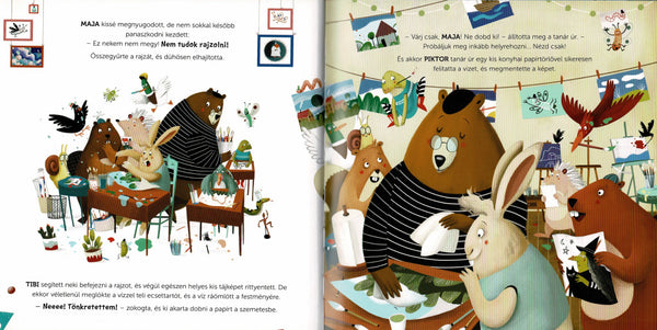 Érzelmek erdeje 8. - Ég veled, gondterheltség! Szia, nyugalom! - mesekönyv