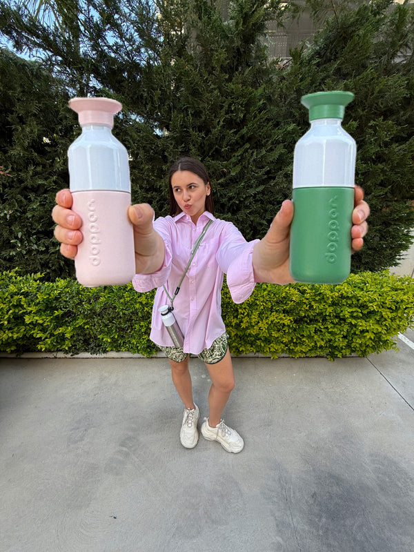 DOPPER rozsdamentes acélkulacs 350 ml Soft Pink