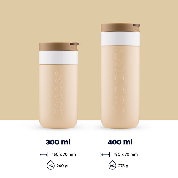 DOPPER termoszbögre 400 ml Earthy Brown