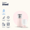 DOPPER rozsdamentes acélkulacs 350 ml Soft Pink