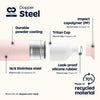 DOPPER rozsdamentes acélkulacs 350 ml Soft Pink