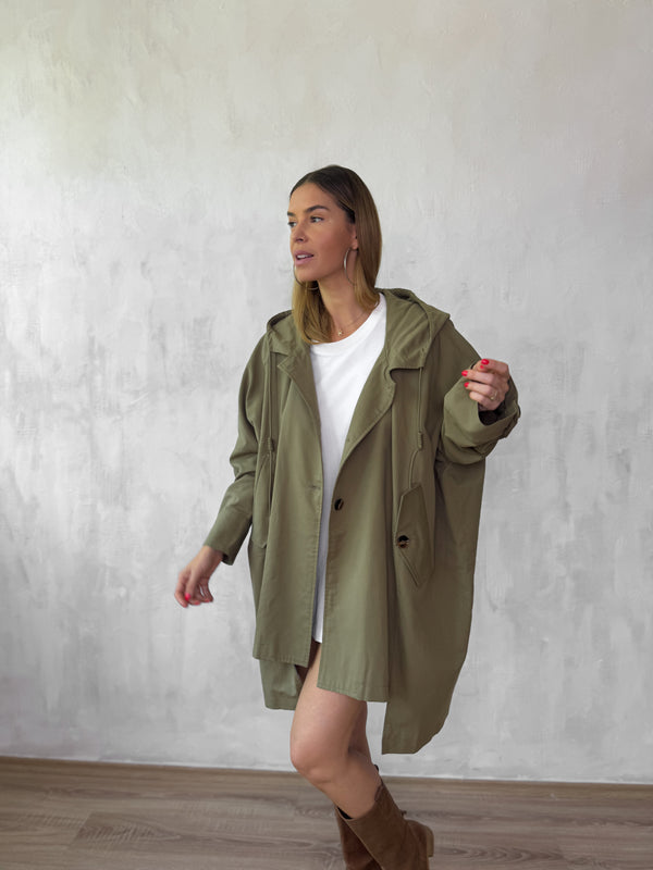 Hunter oversize parka prémium