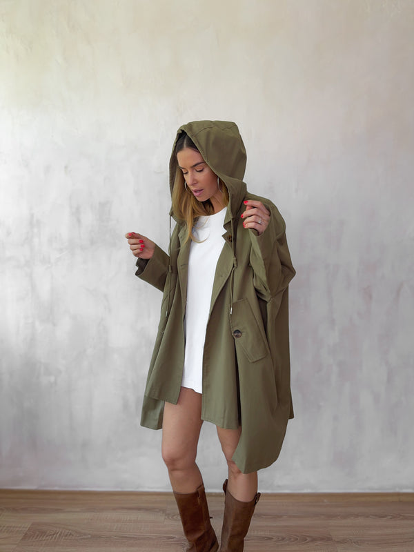 Hunter oversize parka prémium