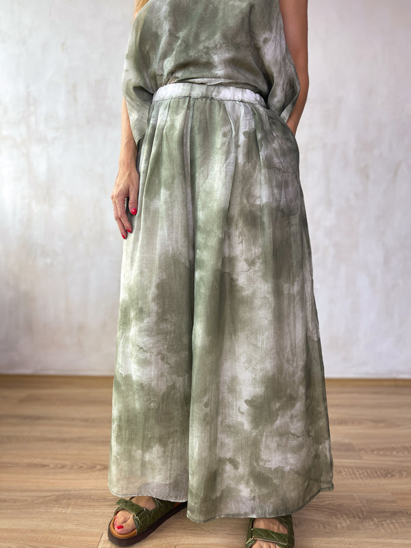 Watercolor nadrág prémium