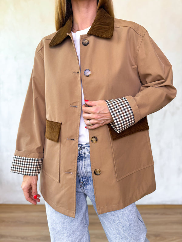 Brit kabát prémium