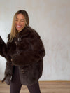 Crisp műszőrme kabát