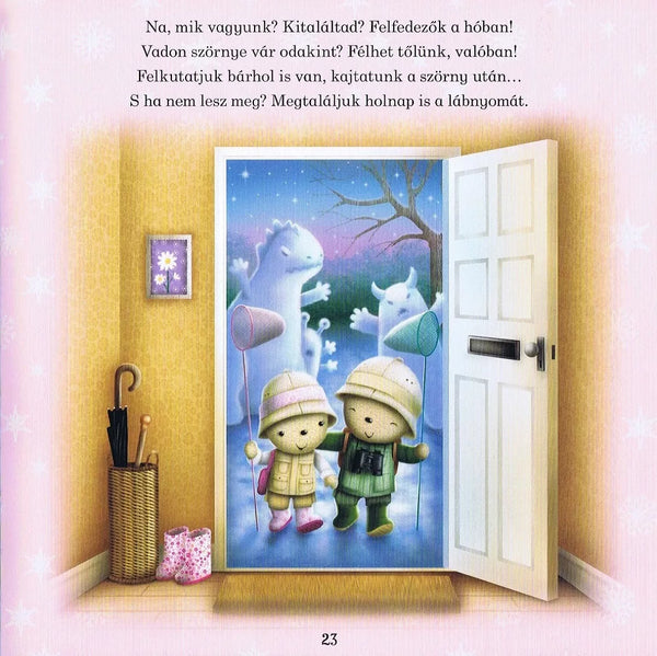 Hóember a baràtom mesekönyv