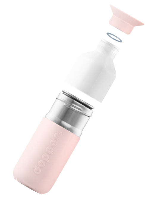 DOPPER rozsdamentes acélkulacs 350 ml Soft Pink