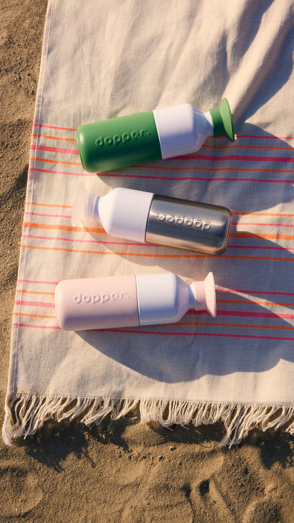 DOPPER rozsdamentes acélkulacs 350 ml Soft Pink