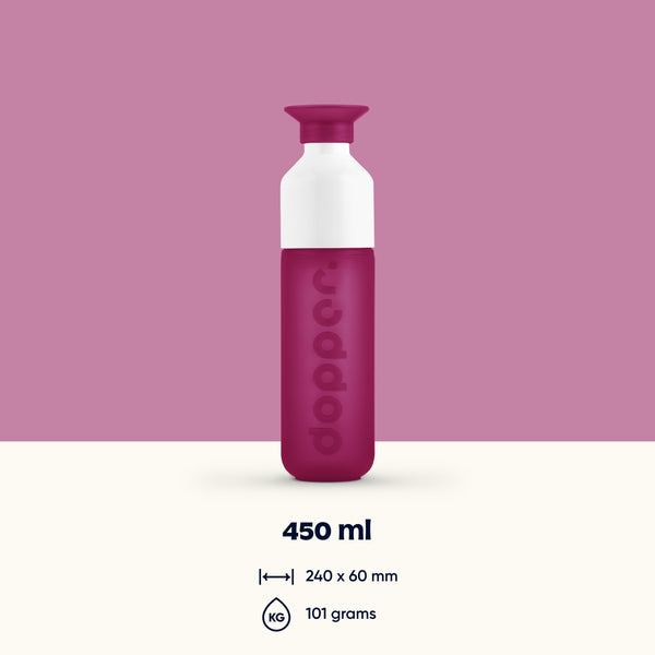 DOPPER Original műanyag kulacs 450 ml Funky Fuchsia
