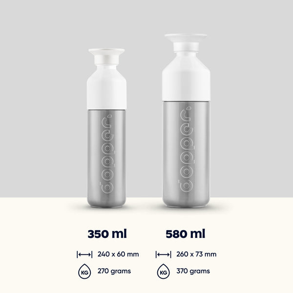 DOPPER termosz 350 ml Silver