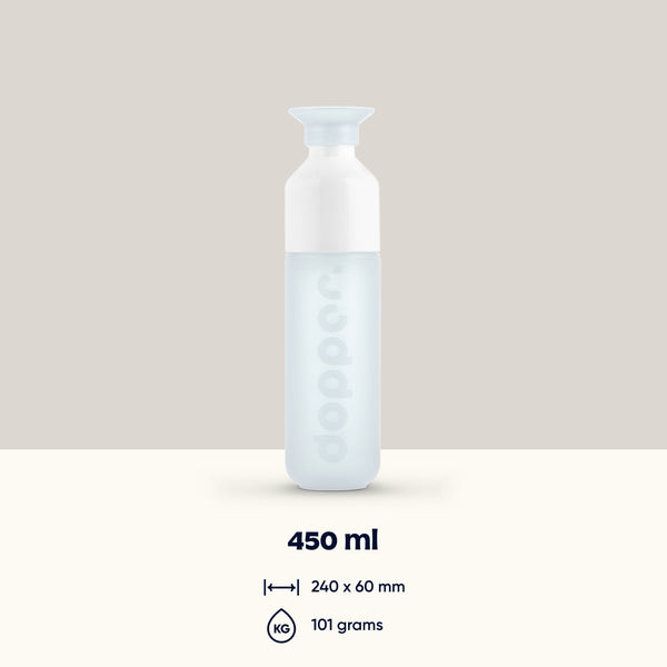 DOPPER Original műanyag kulacs 450 ml Pure White