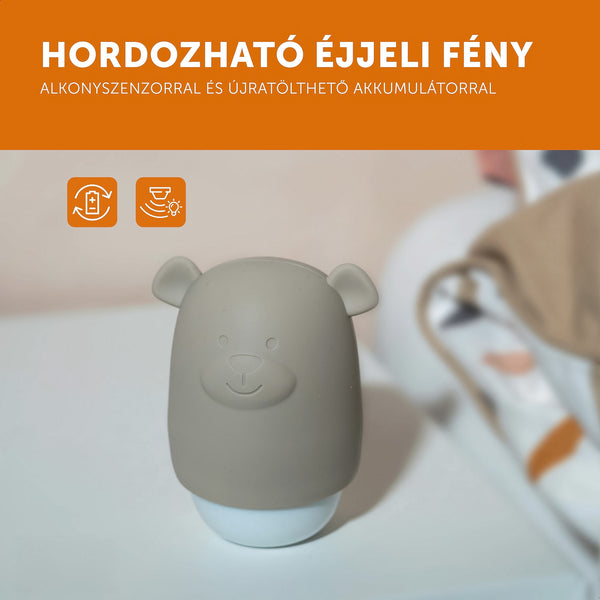 Zazu – BENNY hordozható éjjeli fény alkonyszenzorral