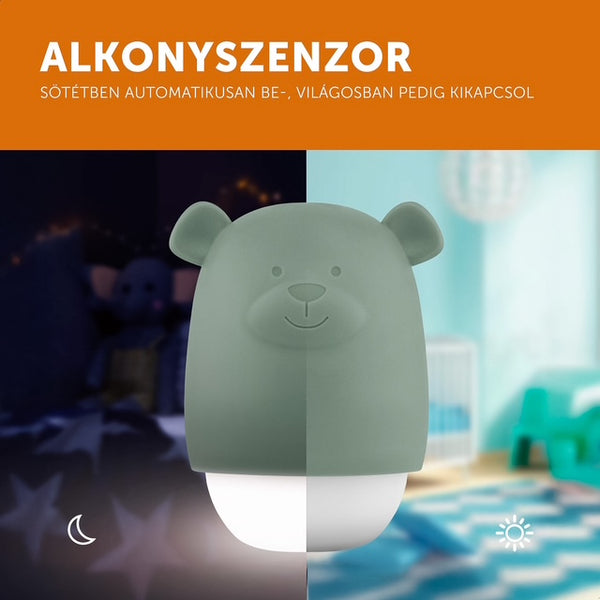 Zazu – BENNY hordozható éjjeli fény alkonyszenzorral