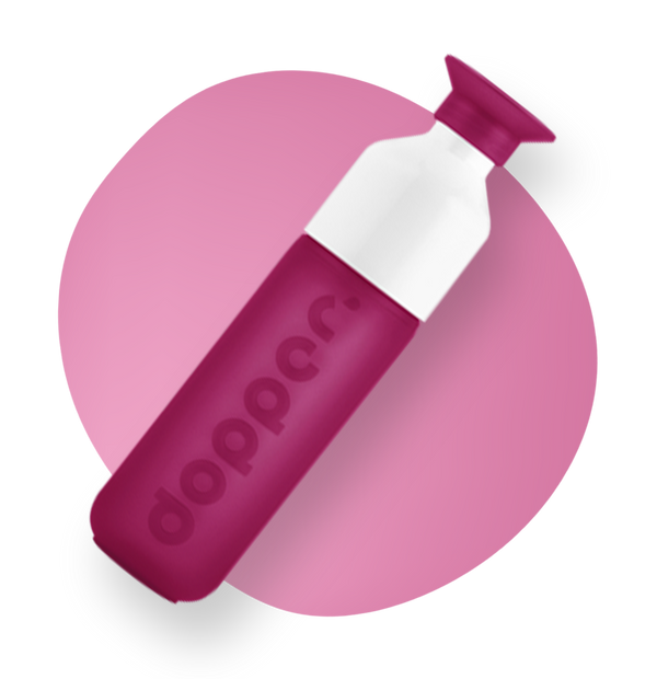 DOPPER Original műanyag kulacs 450 ml Funky Fuchsia