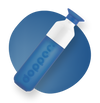 DOPPER Original műanyag kulacs 450 ml Pacific Blue