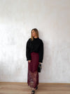 Wang oversize pulóver prémium