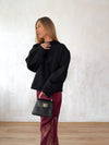 Wang oversize pulóver prémium