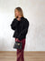 Wang oversize pulóver prémium