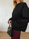 Wang oversize pulóver prémium