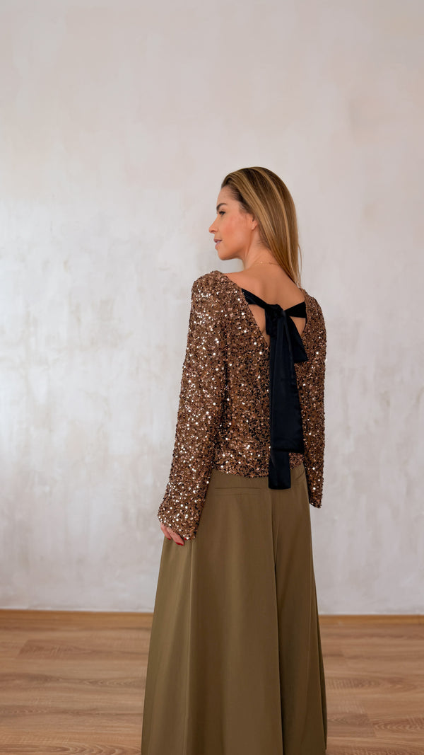 Bow flitteres felső