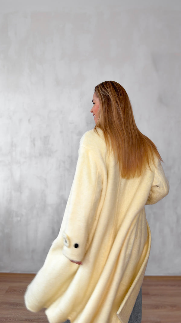 Eggnog kabát prémium