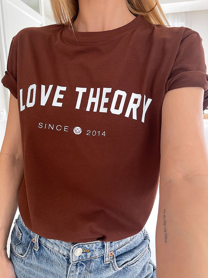 Theory póló giant logo Love Theory Collection